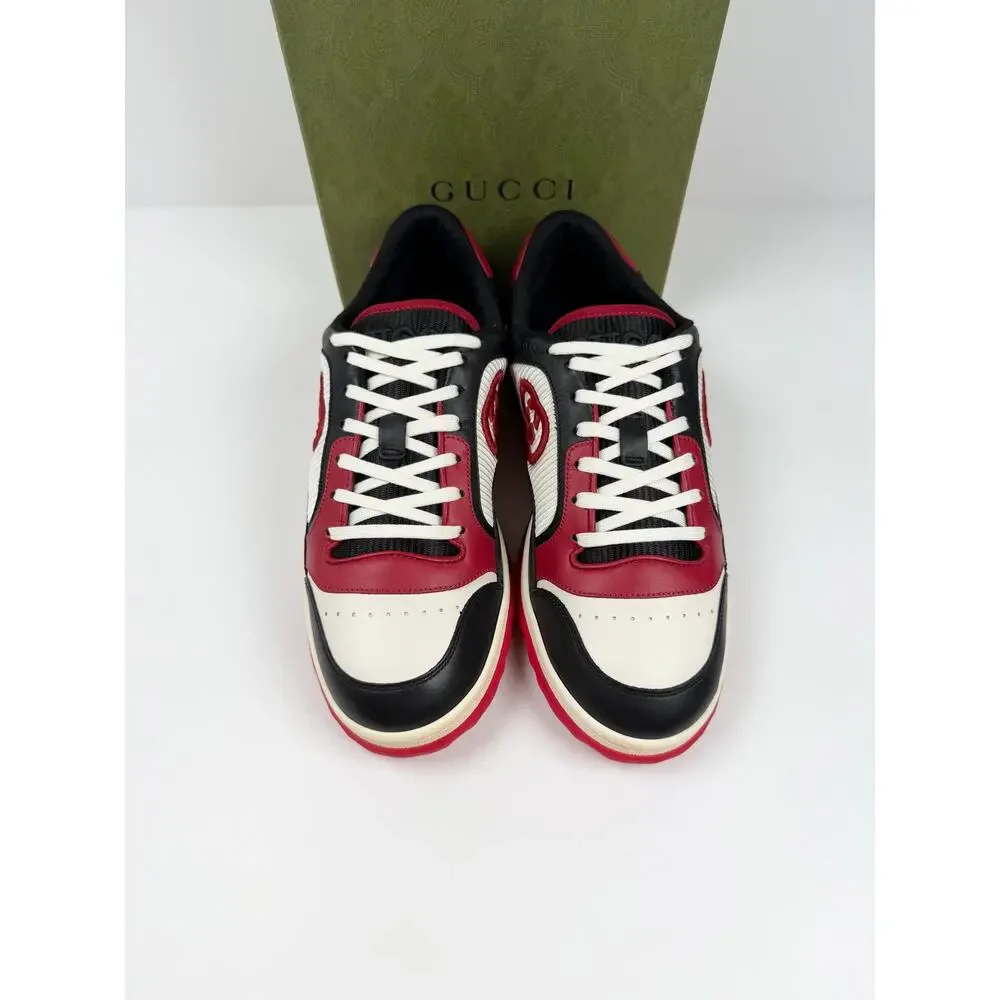 Size 7.5US - Gucci MAC80 Leather Sneakers NEW